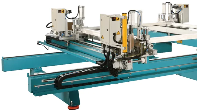 DK 540 – Four Corner PVC Welding Machine