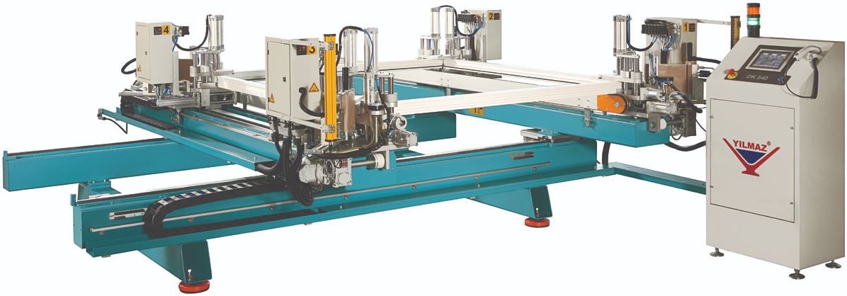 DK 540 DORT KOSE PVC KAYNAK MAKINESI